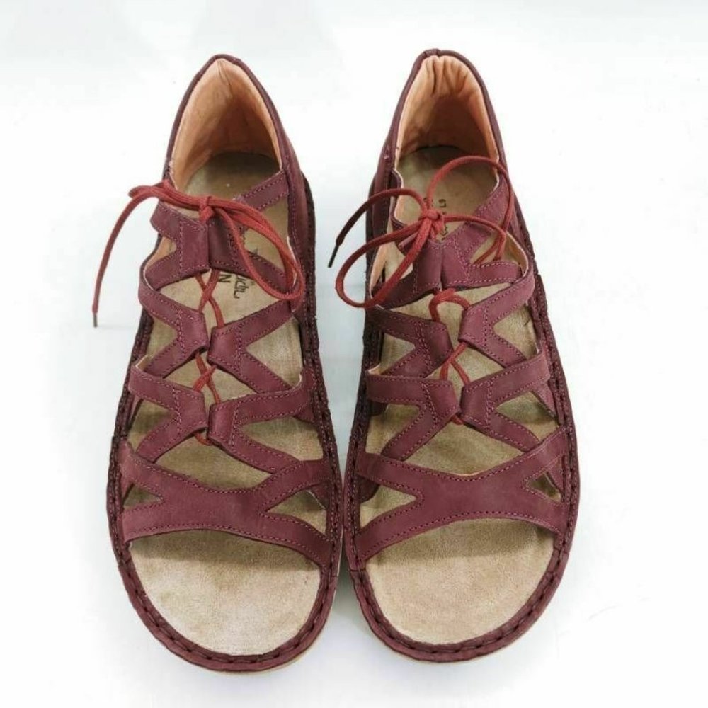 Naot Yarrow Wedge Sandals 9 / 10 MSRP $189